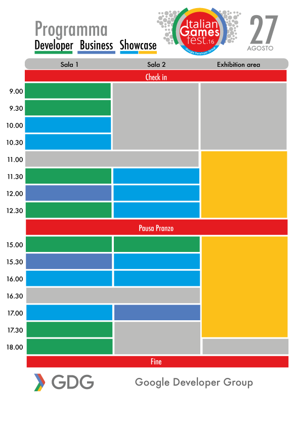 Programma Italian games fest 2016